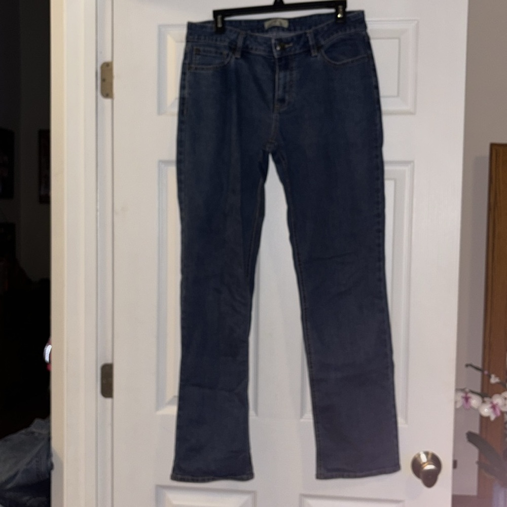 Blue mountain darker wash blue jeans size 10